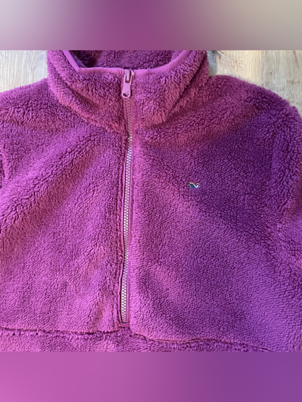 New women’s vineyard vines 1/2 zip - Picture 2 of 6